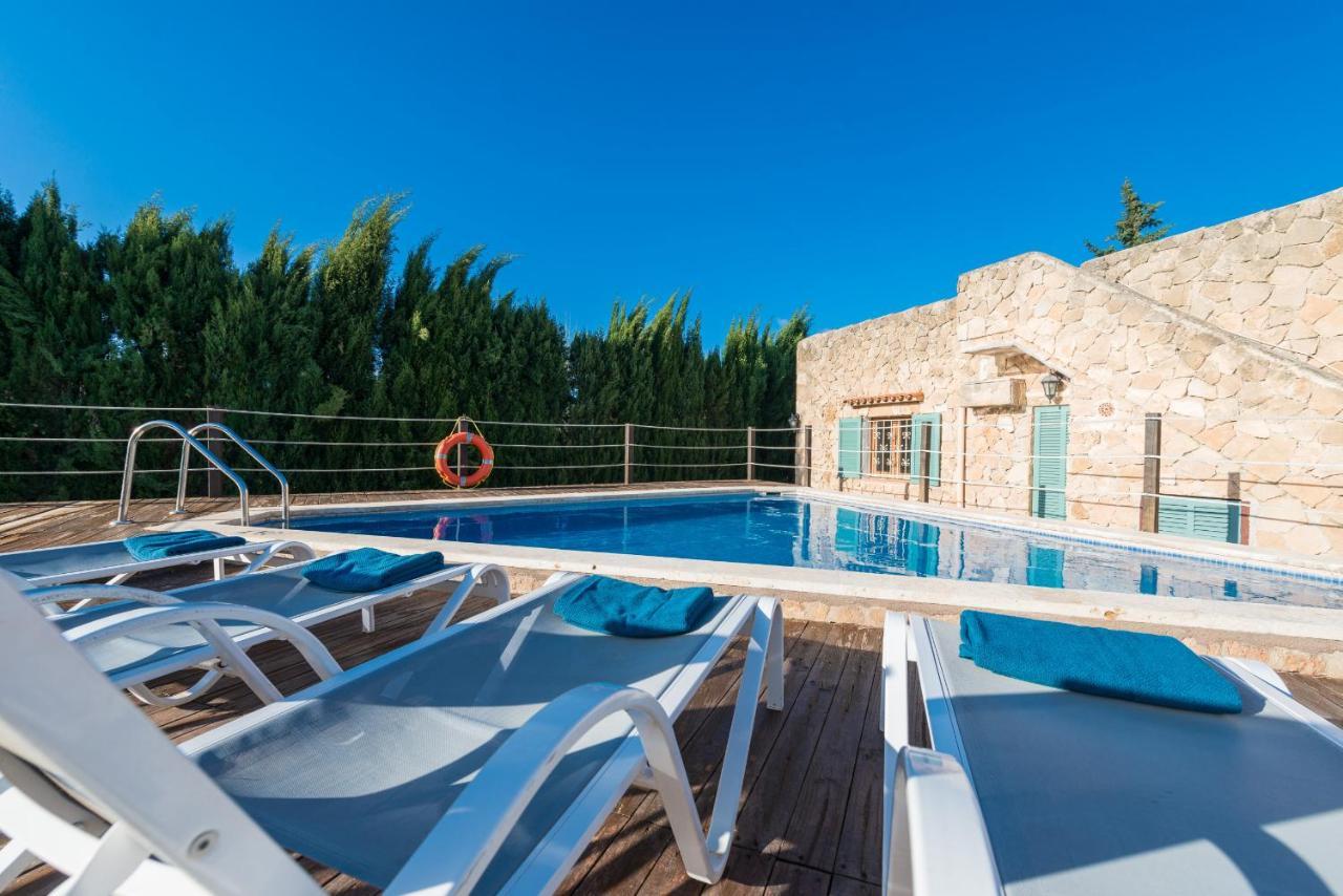 פורט ד'אלקודיה Villa Can Pau, Pool And Garden Close To The Beach מראה חיצוני תמונה