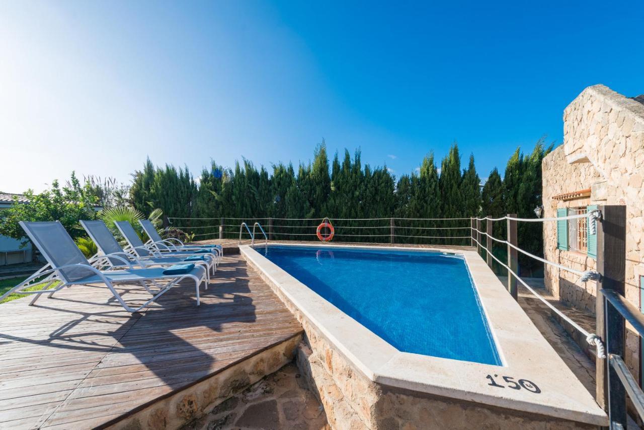 פורט ד'אלקודיה Villa Can Pau, Pool And Garden Close To The Beach מראה חיצוני תמונה