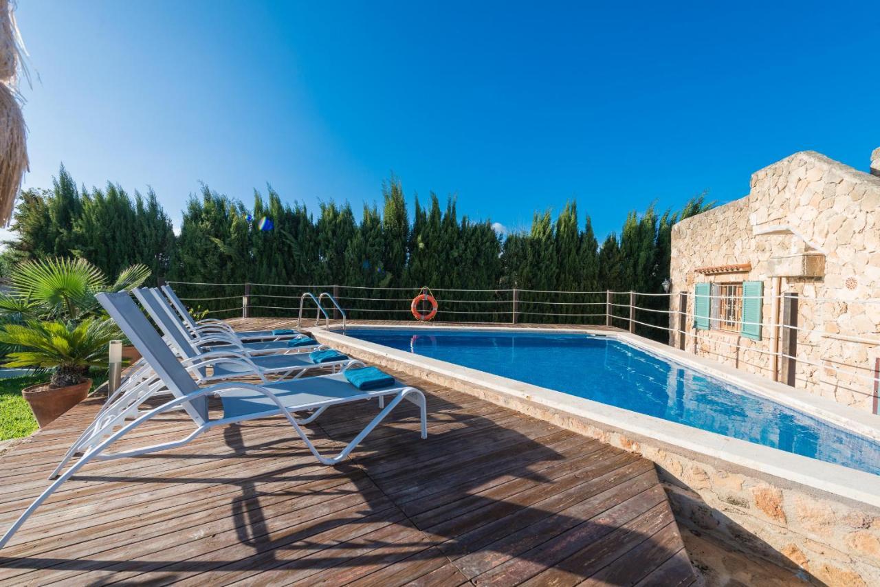 פורט ד'אלקודיה Villa Can Pau, Pool And Garden Close To The Beach מראה חיצוני תמונה